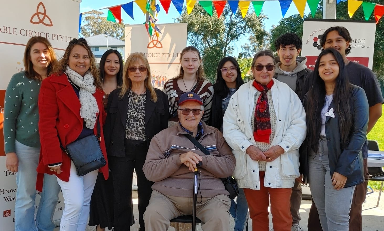 Community outing — participants enjoying time together outdoors